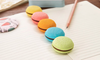 Mini Macaron Eraser Set