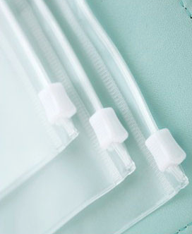 Transparent Plastic Storage Pocket