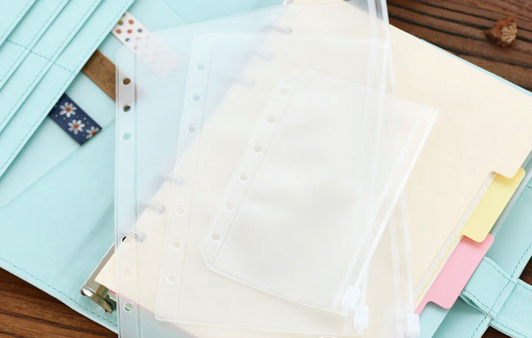 Transparent Plastic Storage Pocket