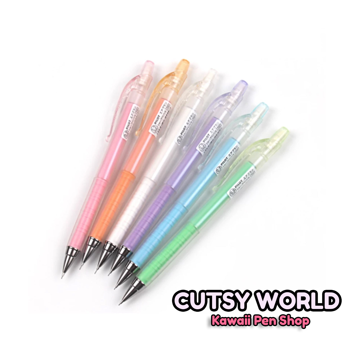 10 in 1 Multicolor Ballpoint Pen - Japanese Kawaii Pen Shop - Cutsy World
