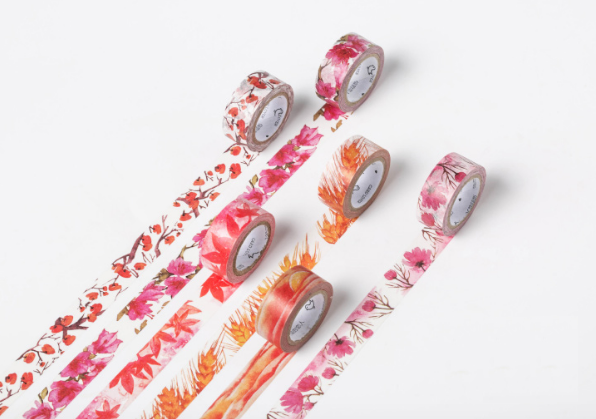 Shades of Red Washi Tape