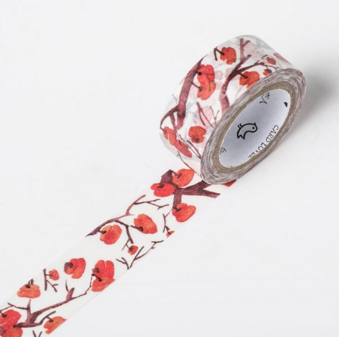 Shades of Red Washi Tape