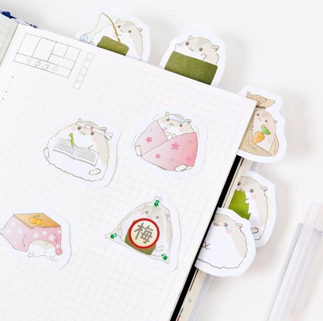 Silly Little Hamster Stickers