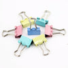 Mini Candy Color Binder Clips 25-pack