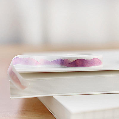 Slim Purple Watercolor Washi Tape