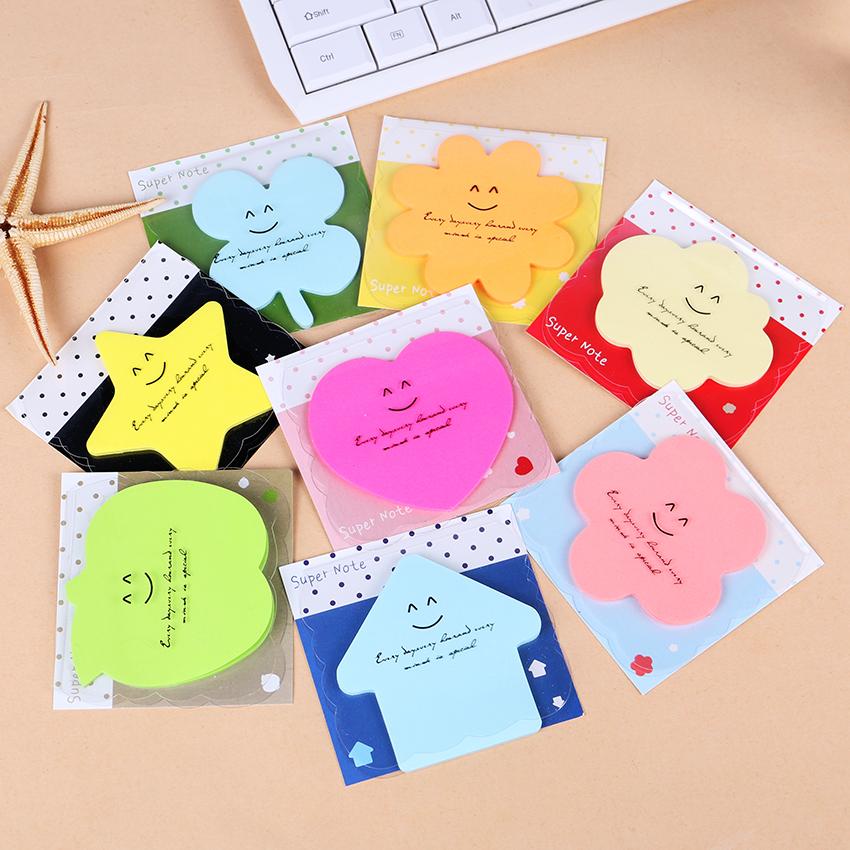 Smiley Adhesive Memo Pad