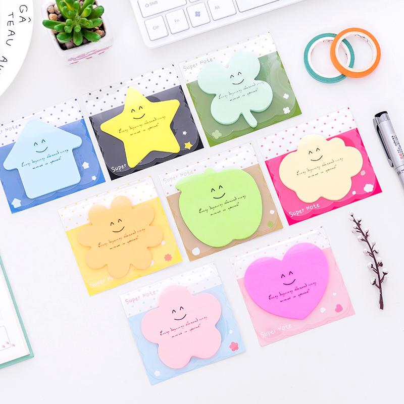 Smiley Adhesive Memo Pad