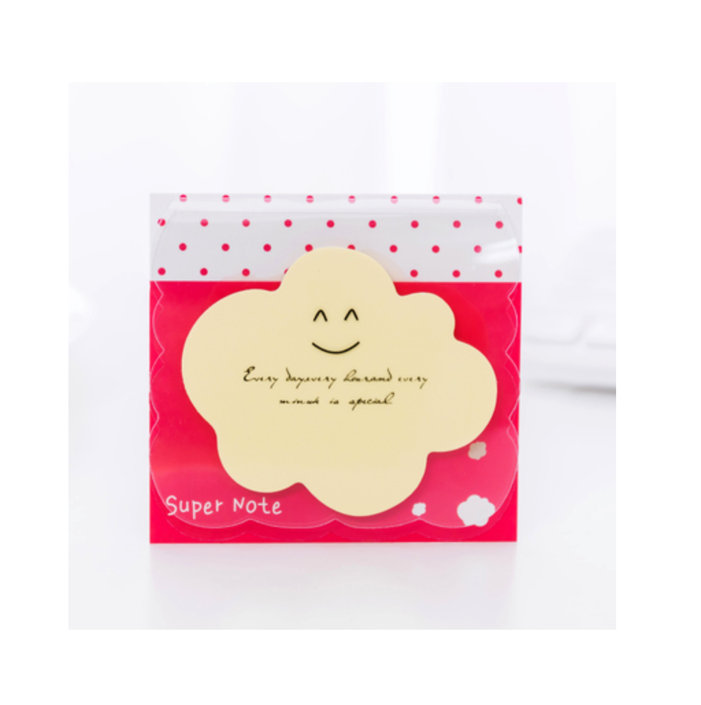 Smiley Adhesive Memo Pad