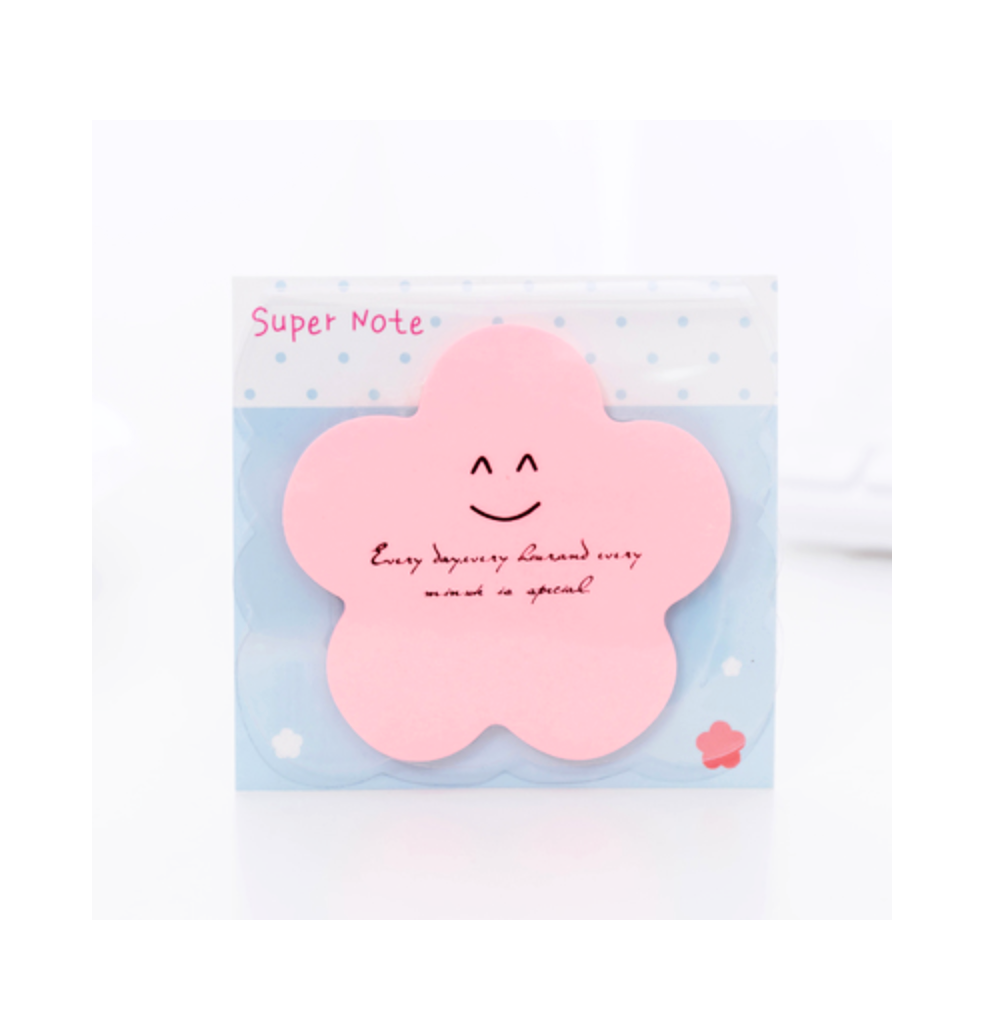 Smiley Adhesive Memo Pad