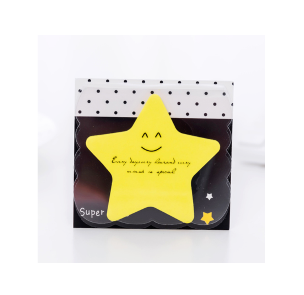 Smiley Adhesive Memo Pad