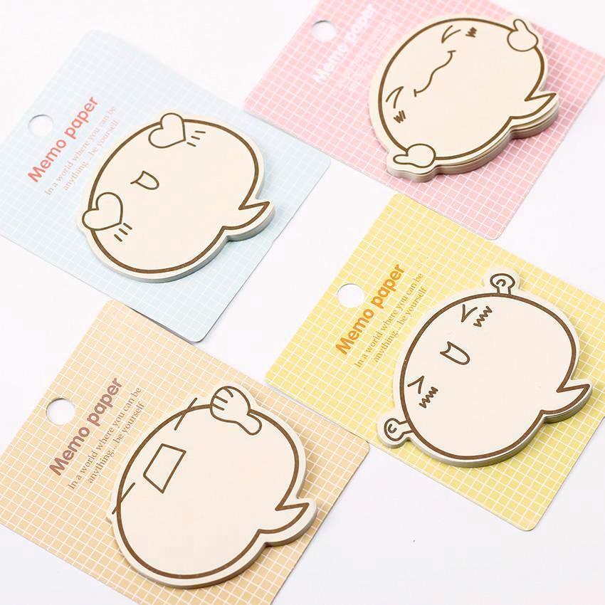fatteryu Kawaii Papeterie Memo Pad Marque-Page Creative Cute Animal Sticky  Notes Fournitures Scolaires Papier Autocollant : : Fournitures de  bureau