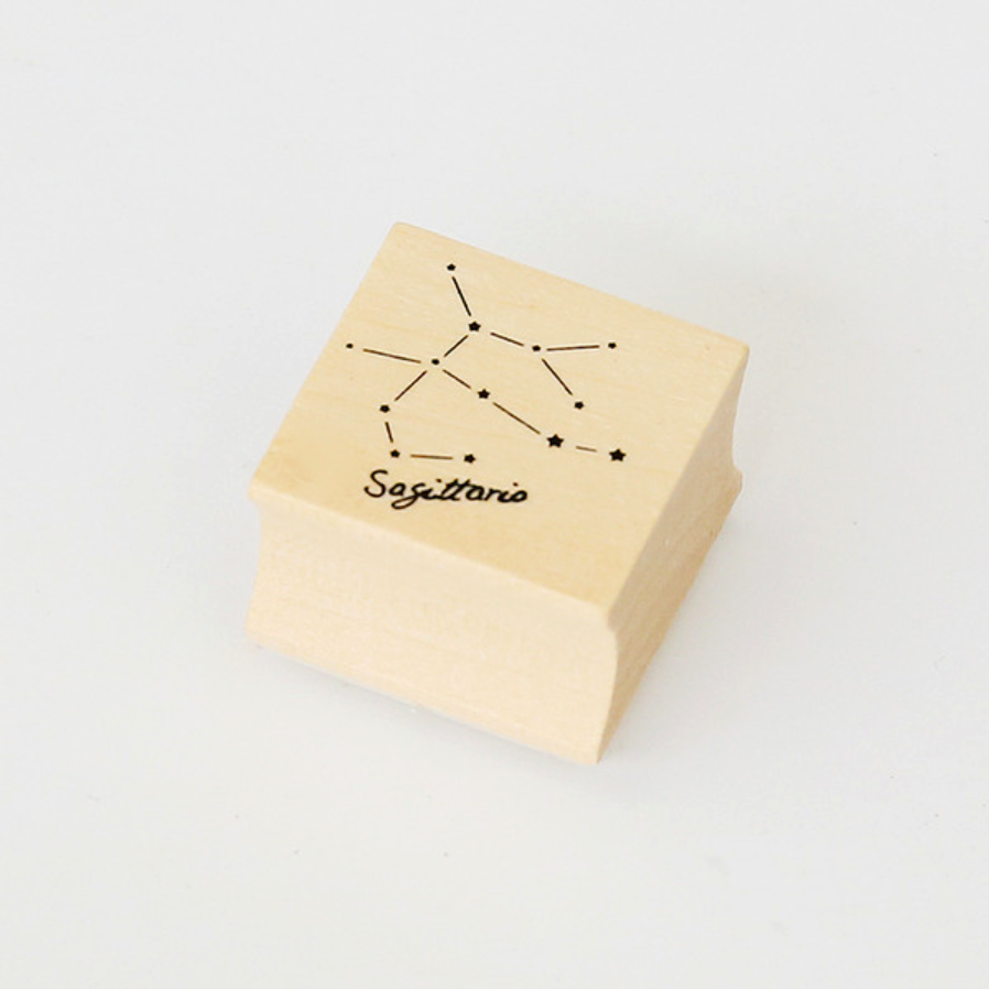 Star Constellation Wooden Stamp