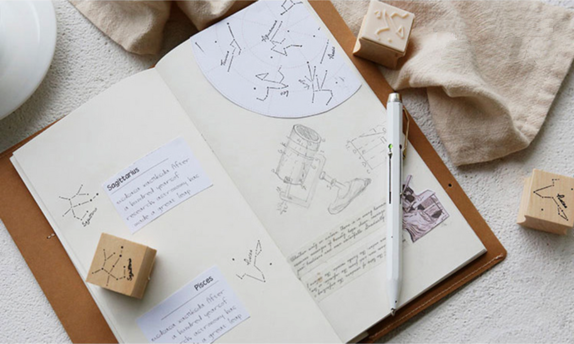 Star Constellation Wooden Stamp