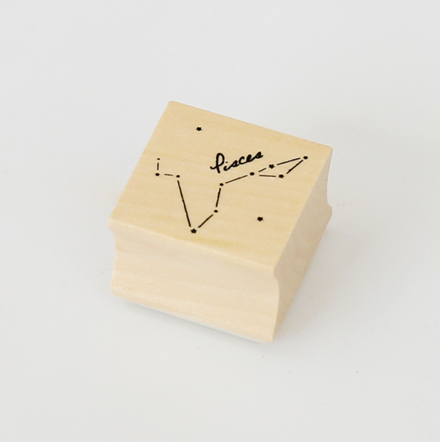 Star Constellation Wooden Stamp