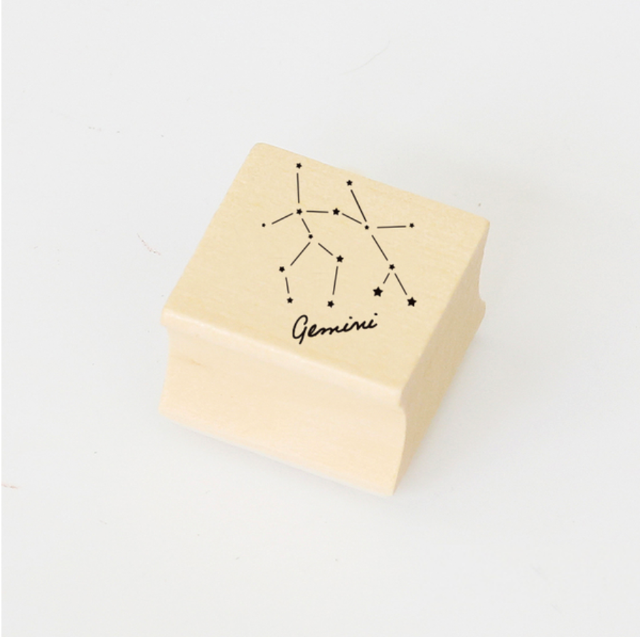 Star Constellation Wooden Stamp