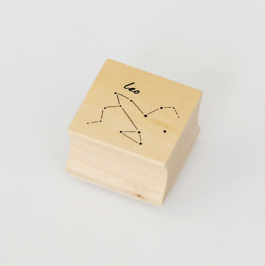 Star Constellation Wooden Stamp