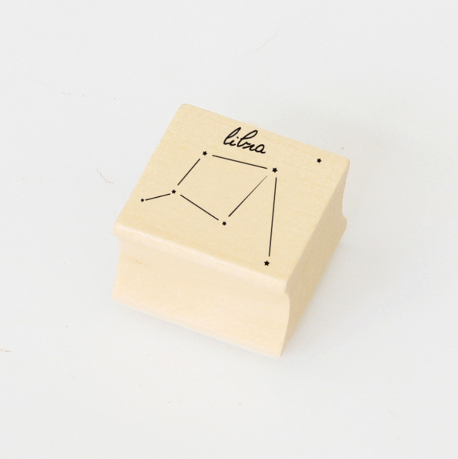 Star Constellation Wooden Stamp