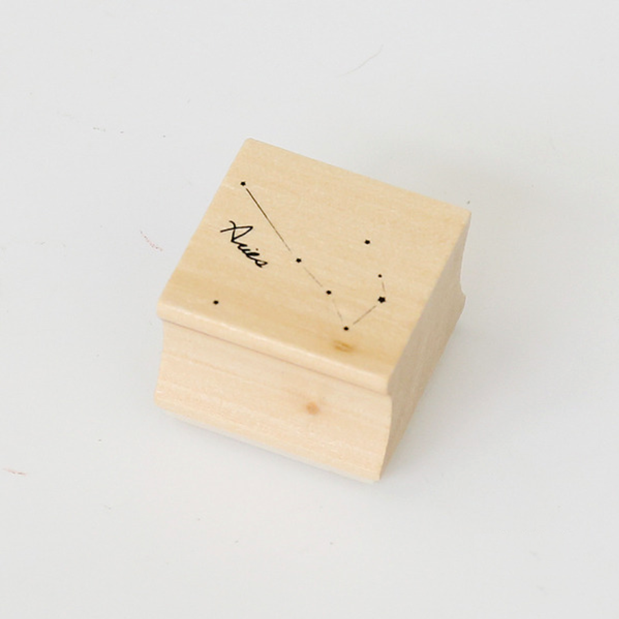 Star Constellation Wooden Stamp