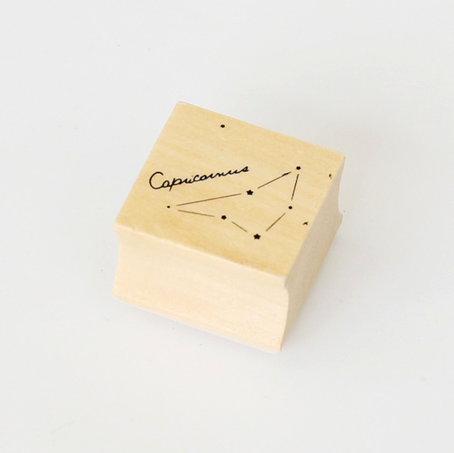 Star Constellation Wooden Stamp