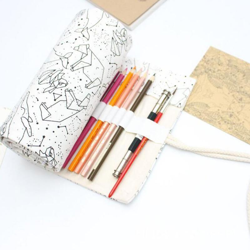 Star Constellations Roll Up Pencil Case