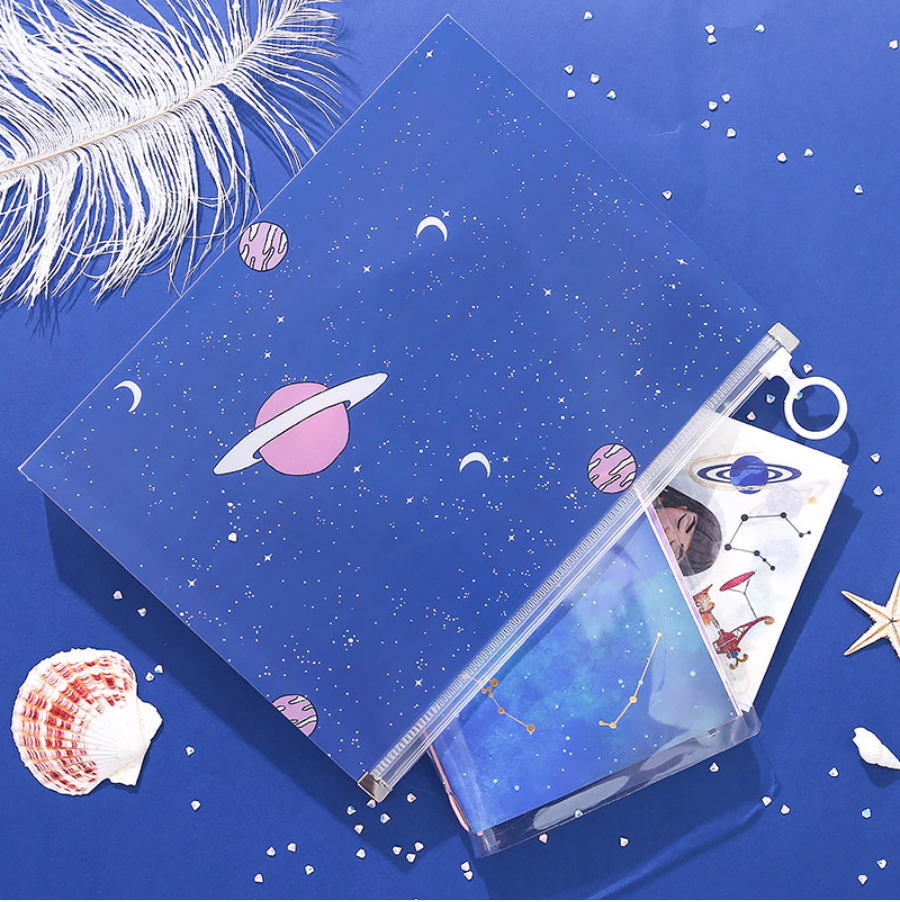 Starry Sky Zipper Pouch