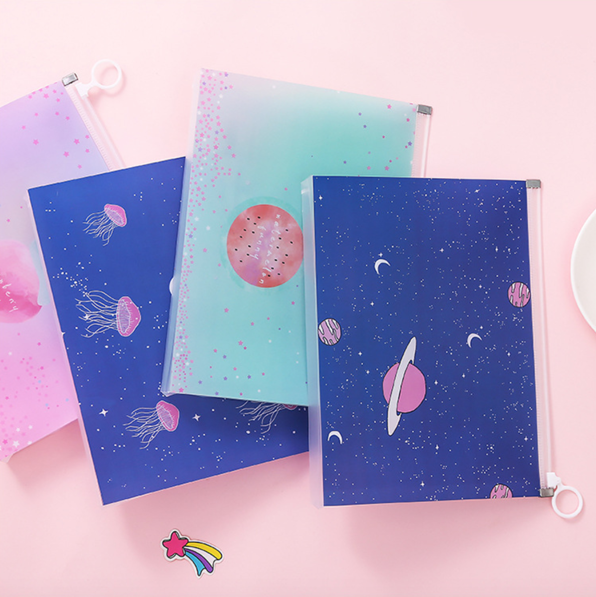 Starry Sky Zipper Pouch