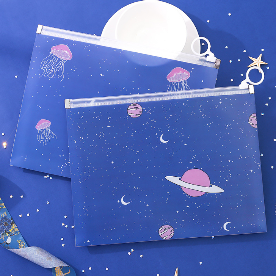 Starry Sky Zipper Pouch