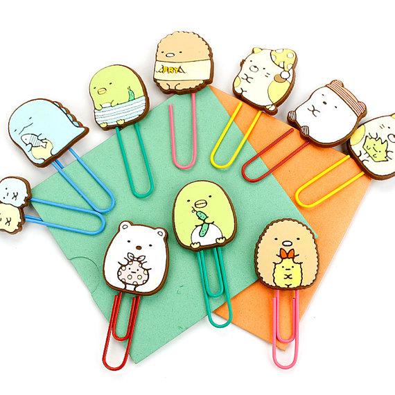 Kawaii Sumikko Gurashi Paper Clips