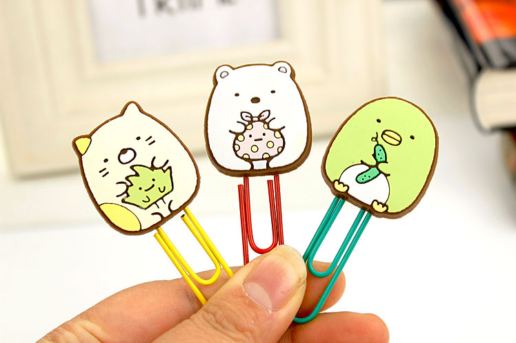 Kawaii Sumikko Gurashi Paper Clips