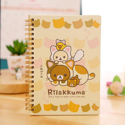 Sumikko Gurashi & Rilakkuma Spiral Notebook
