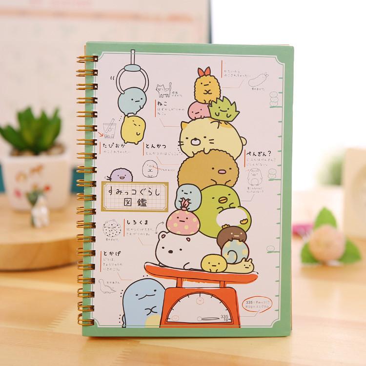 Sumikko Gurashi & Rilakkuma Spiral Notebook