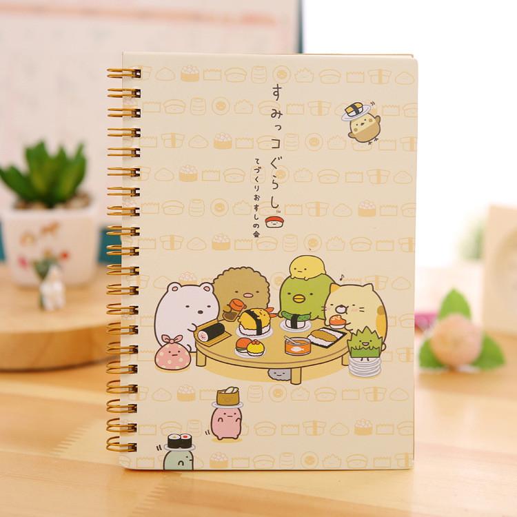 Sumikko Gurashi & Rilakkuma Spiral Notebook