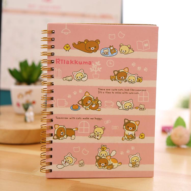 Sumikko Gurashi & Rilakkuma Spiral Notebook