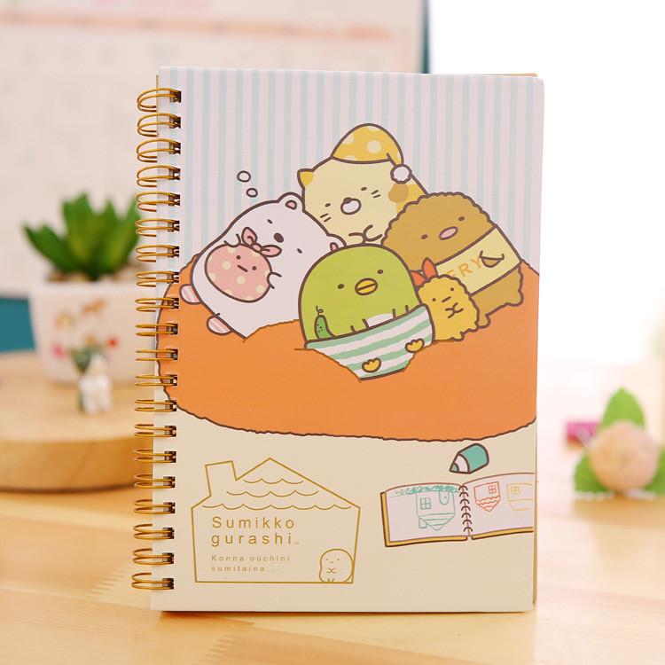 Sumikko Gurashi & Rilakkuma Spiral Notebook