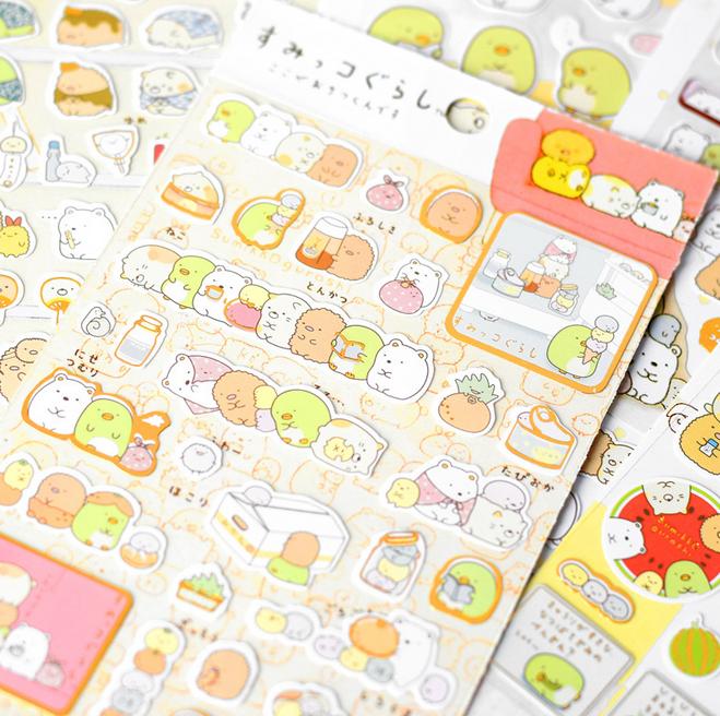 Kawaii Sumikko Gurashi Sticker Pack – voyage stationery