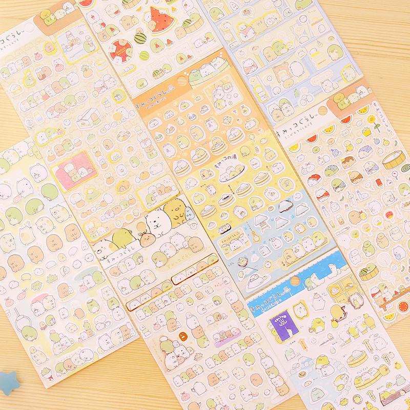 Sumikko Gurashi Decorative Sticker Books (335pcs) – Original Kawaii Pen