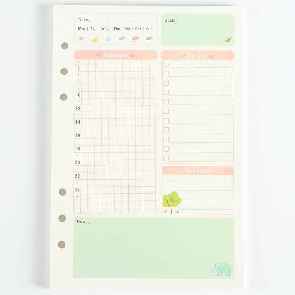 Cute Planner Filler Paper Series