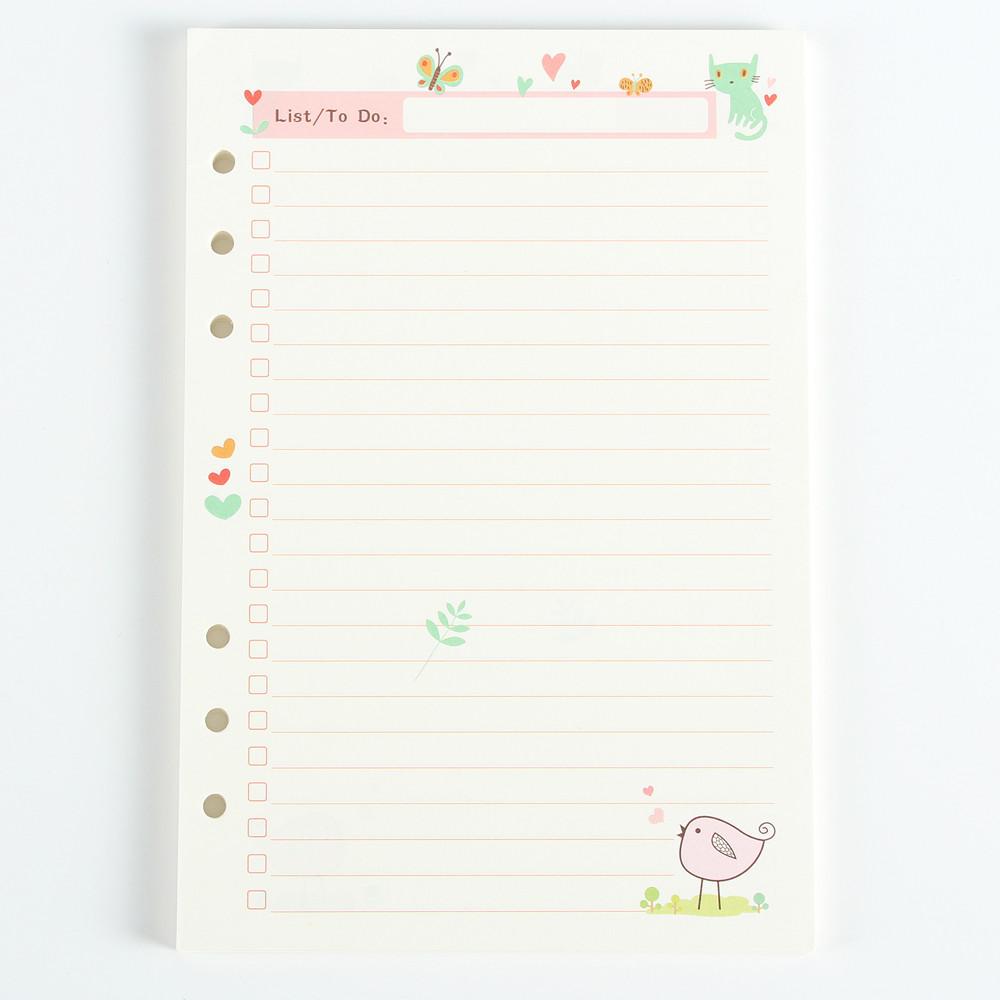 Cute Planner Filler Paper Series