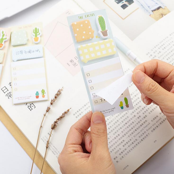 The Cactus Sticky Note Set