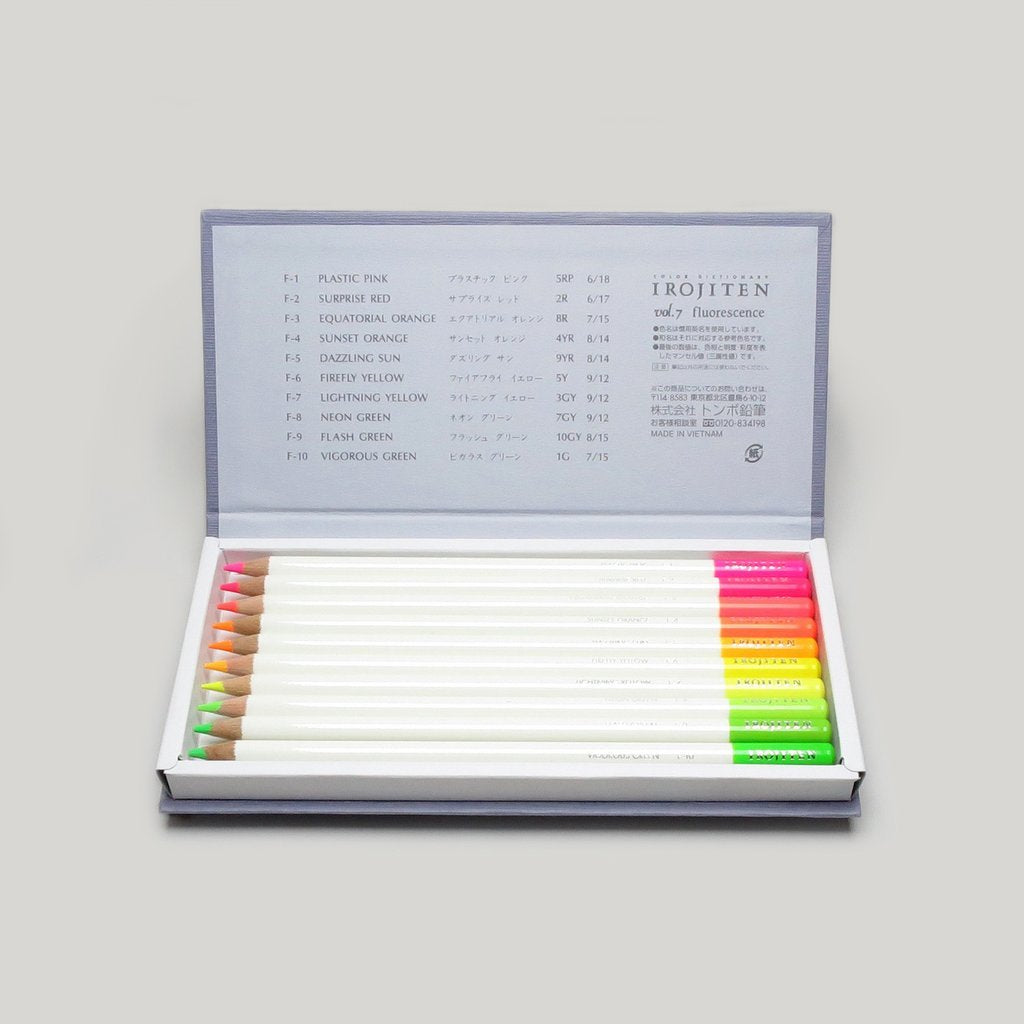 Tombow Irojiten Colored Pencil Dictionary - 30 Color Set - Seascape