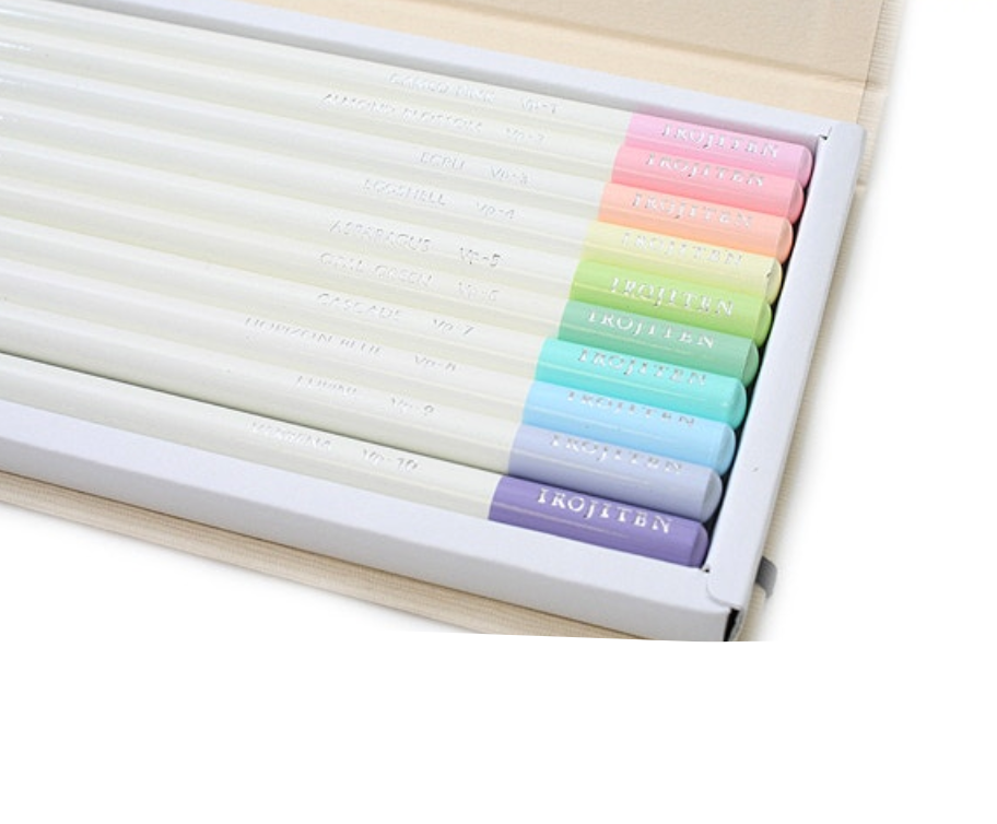 Tombow Irojiten Colored Pencil Dictionary - 30 Color Set - Seascape