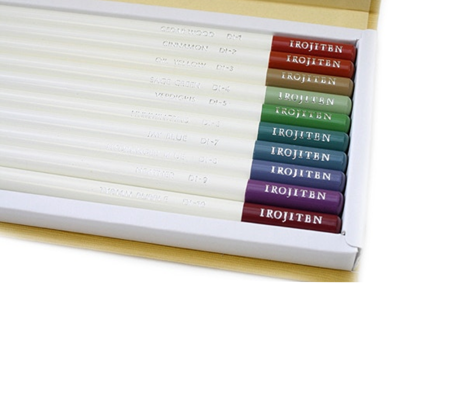 Tombow Irojiten Colored Pencil Dictionary - 30 Color Set - Seascape