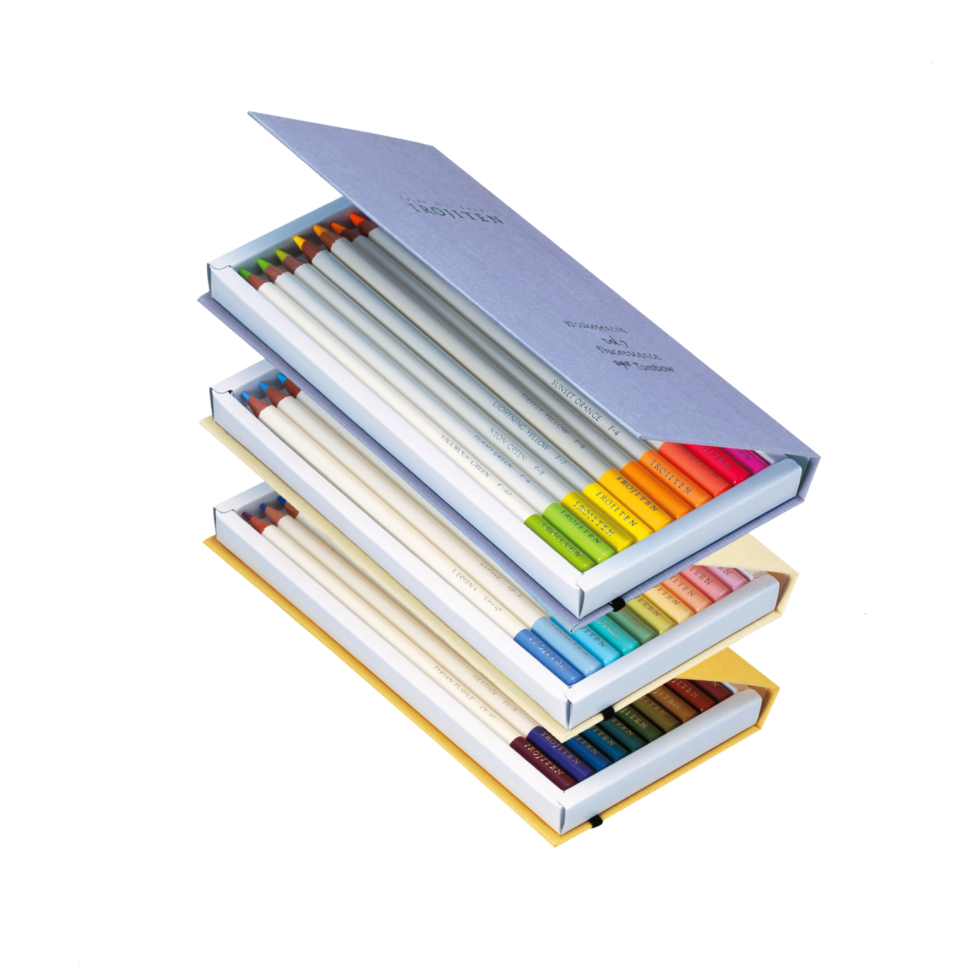 Tombow Irojiten Colored Pencil Dictionary - 30 Color Set - Seascape