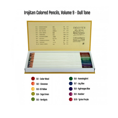 Tombow Irojiten Colored Pencil Dictionary - 30 Color Set - Seascape