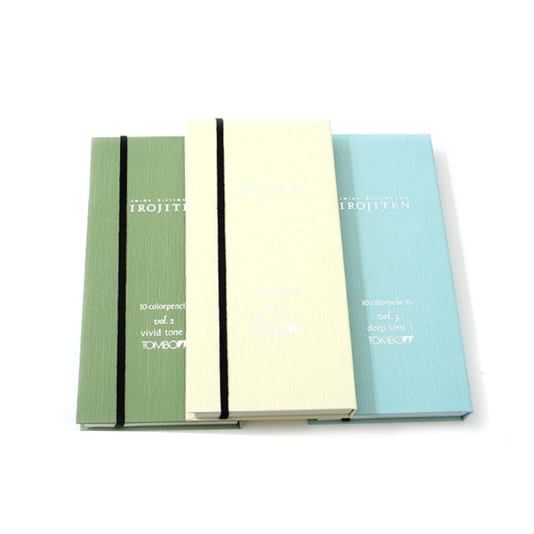 Tombow Irojiten Colored Pencil Dictionary - 30 Color Set - Rainforest
