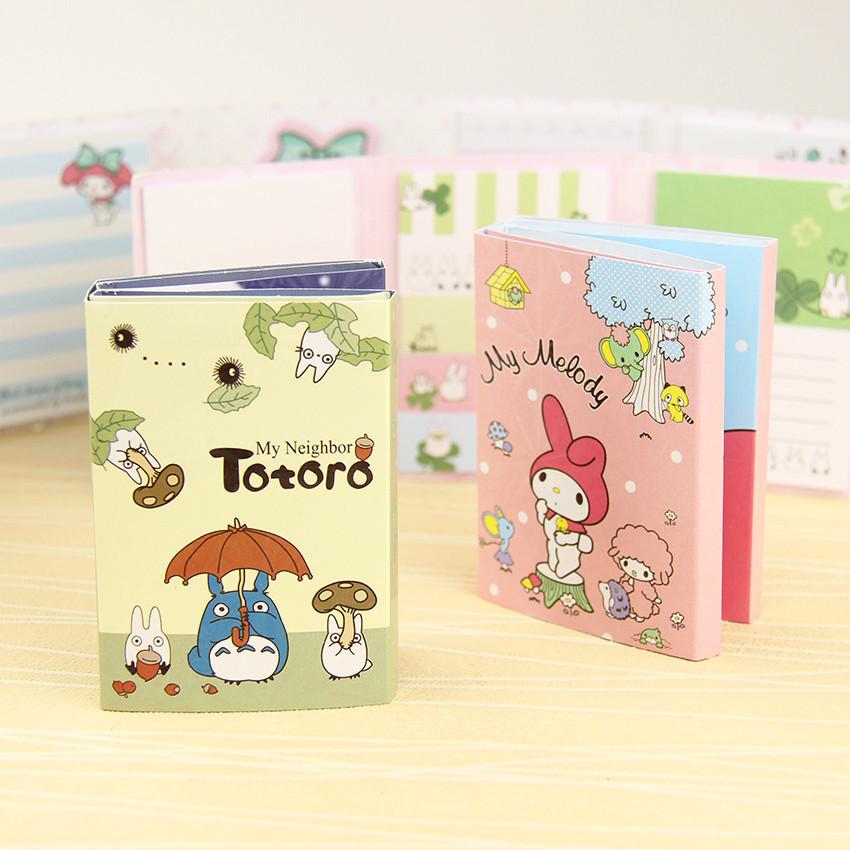 Totoro & My Melody Sticky Memo Set