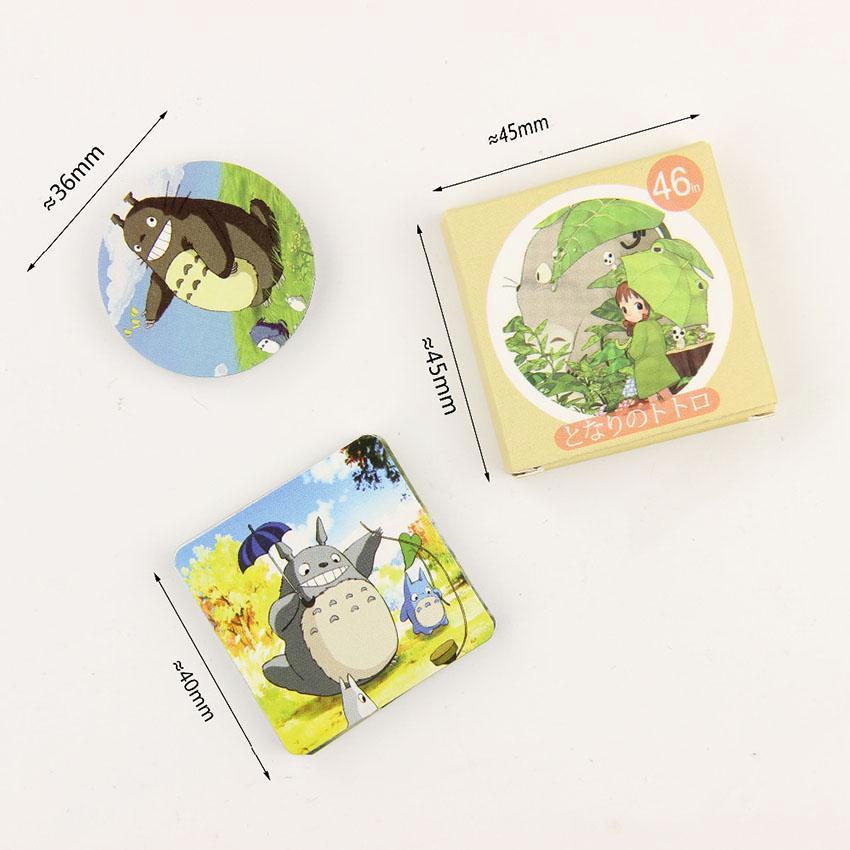 Totoro Paper Stickers - Kawaii Pen Shop - Cutsy World