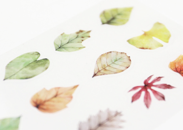 Tree Leaves Decorative Stickers