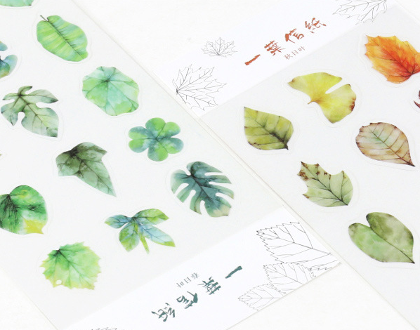 Tree Leaves Decorative Stickers