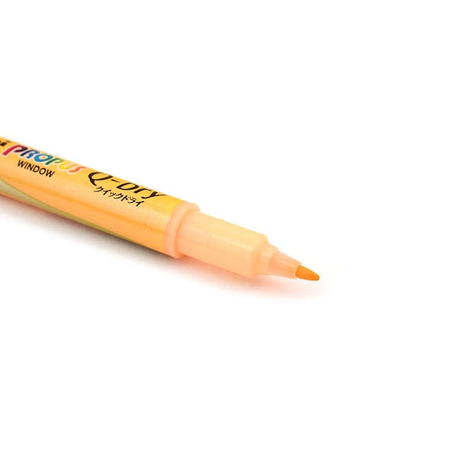 Uni Propus Q-Dry Window Highlighter: 10 Color Set